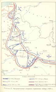 Наступательные операции германских войск в 1918 году