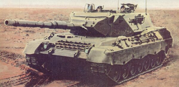 Западногерманский танк Леопард-1А4